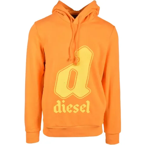 Stylischer Strickpullover aus Baumwollmischung , Herren, Größe: M - Diesel - Modalova