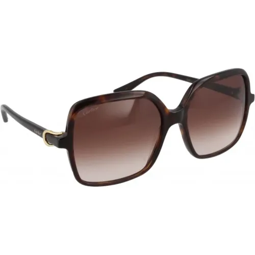 Sunglasses , female, Sizes: 58 MM - Cartier - Modalova