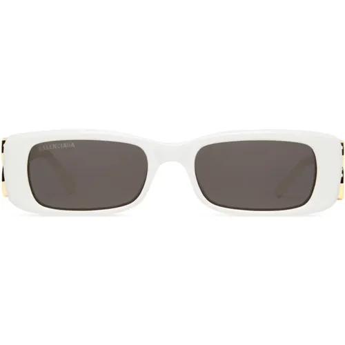 Quadratische Sonnenbrille mit 100% UV-Schutz,Stylische Sonnenbrille Bb0096S - Balenciaga - Modalova