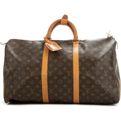 Pre-owned Coated canvas handbags , female, Sizes: ONE SIZE - Louis Vuitton Vintage - Modalova