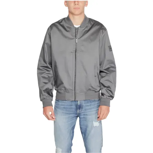 Bio-Baumwolljacke Herbst/Winter Kollektion , Herren, Größe: M - Calvin Klein - Modalova