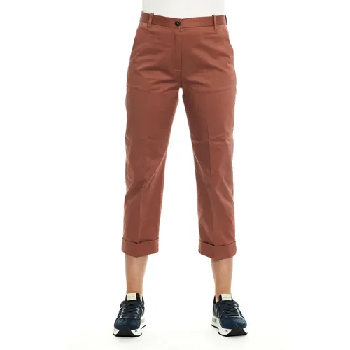 Chinos, female, , Size: W26 Regular Chino Woman - Nine In The Morning - Modalova