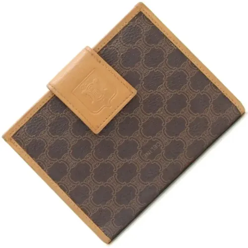 Pre-owned Wallets, female, , Size: ONE SIZE Pre-owned Leather wallets - Celine Vintage - Modalova