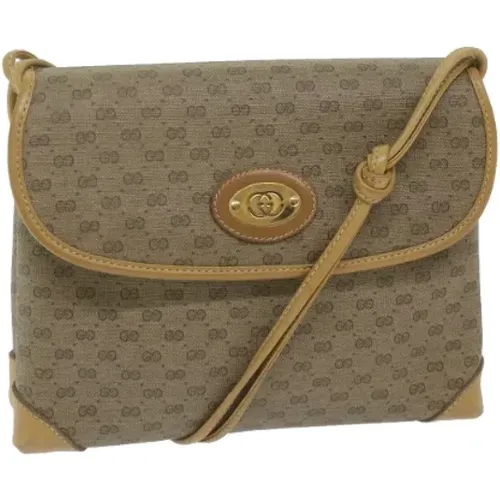 Pre-owned Cross Body Bags, female, , Size: ONE SIZE Pre-owned Leather gucci-bags - Gucci Vintage - Modalova