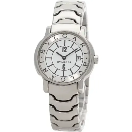 Pre-owned Watches, female, , Size: ONE SIZE Pre-owned Stainless Steel watches - Bvlgari Vintage - Modalova