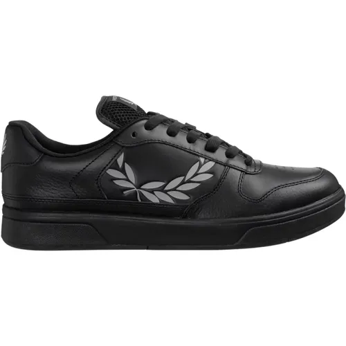 Leder Schnürverschluss Sneakers - Fred Perry - Modalova