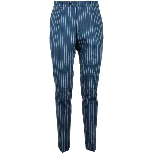 Slim-fit Trousers, male, , Size: 2XL Trousers - Berwich - Modalova