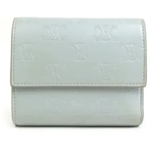 Pre-owned Wallets, female, , Size: ONE SIZE Pre-owned Leather wallets - Celine Vintage - Modalova