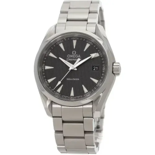 Pre-owned Watches, male, , Size: ONE SIZE Pre-owned Stainless Steel watches - Omega Vintage - Modalova