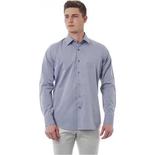 Regular Fit Italian Collar Shirt , male, Sizes: 2XL, 3XL, 4XL, XL - Bagutta - Modalova