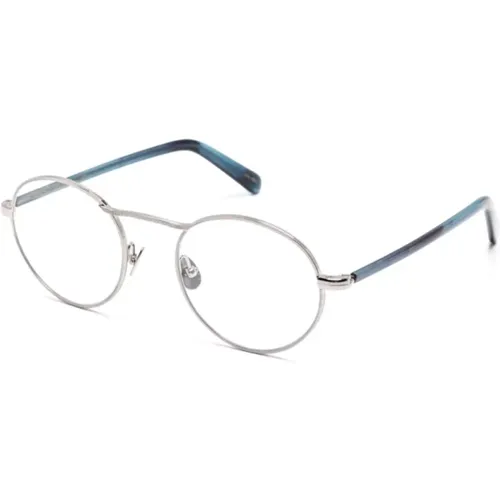 Glasses, unisex, , Size: 49 MM Kanaka OPT Silver INK Optical Frame - Moscot - Modalova