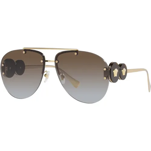 Sungles , unisex, Sizes: 63 MM - Versace - Modalova