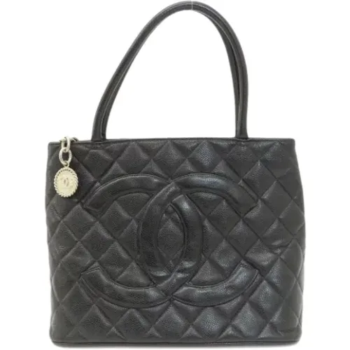 Pre-owned Tote Bags, female, , Size: ONE SIZE Pre-owned Leather totes - Chanel Vintage - Modalova