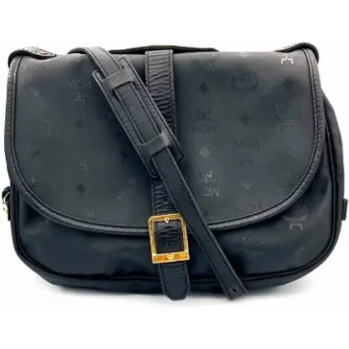 Pre-owned Cross Body Bags, female, , Size: ONE SIZE Pre-owned Leather shoulder-bags - MCM Pre-owned - Modalova