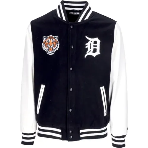 Bomber Jackets, male, , Size: XL Detroit Tigers Varsity Jacket - new era - Modalova