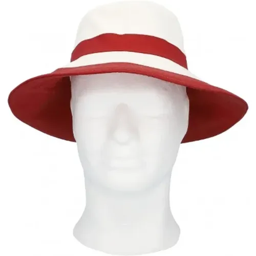 Pre-owned Accessories, female, , Size: ONE SIZE Pre-owned Cotton hats - Hermès Vintage - Modalova