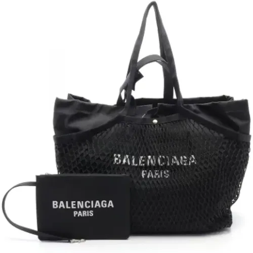 Pre-owned Tote Bags, female, , Size: ONE SIZE Pre-owned Nylon balenciaga-bags - Balenciaga Vintage - Modalova