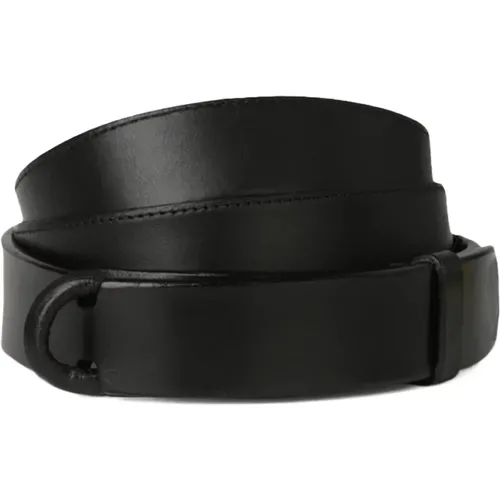 Belts, unisex, , Size: ONE SIZE Smooth Leather Belt - Orciani - Modalova