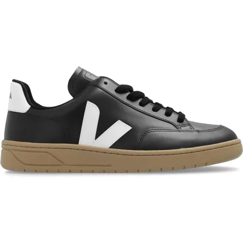 ‘V-12 Leather’ sneakers , male, Sizes: 12 UK, 11 UK, 8 UK, 10 UK, 9 UK - Veja - Modalova