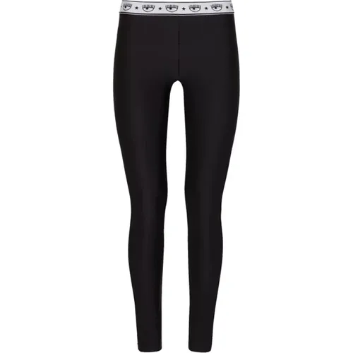 Stylish Leggings for Women , female, Sizes: 2XS - Chiara Ferragni Collection - Modalova