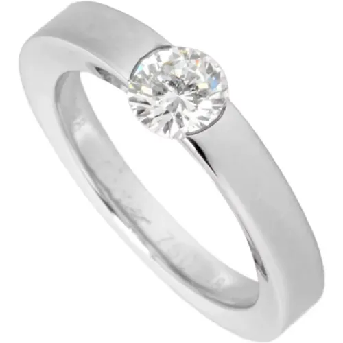 Pre-owned Jewellery, female, , Size: ONE SIZE Pre-owned White Gold rings - Cartier Vintage - Modalova