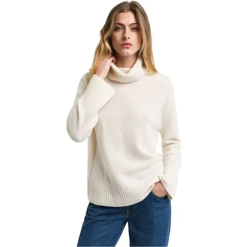 Kaschmir Rollkragenpullover , Damen, Größe: XL - Gant - Modalova