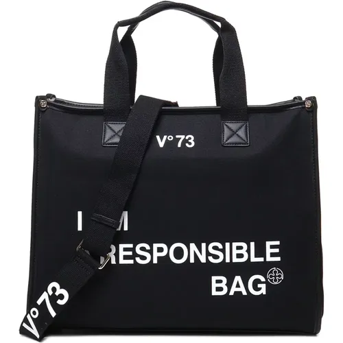 Tote Bags, female, , Size: ONE SIZE Responsibility Tote Bag - V73 - Modalova