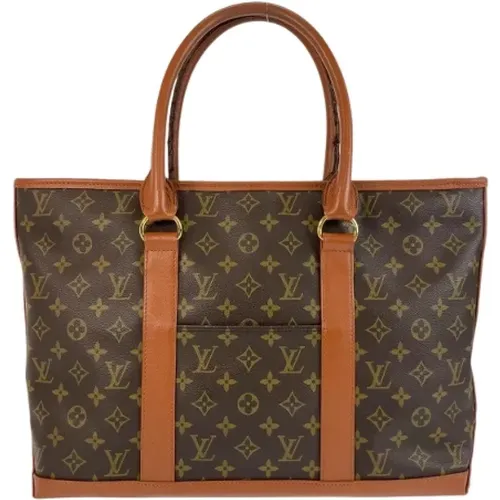 Pre-owned Tote Bags, female, , Size: ONE SIZE Pre-owned Canvas totes - Louis Vuitton Vintage - Modalova