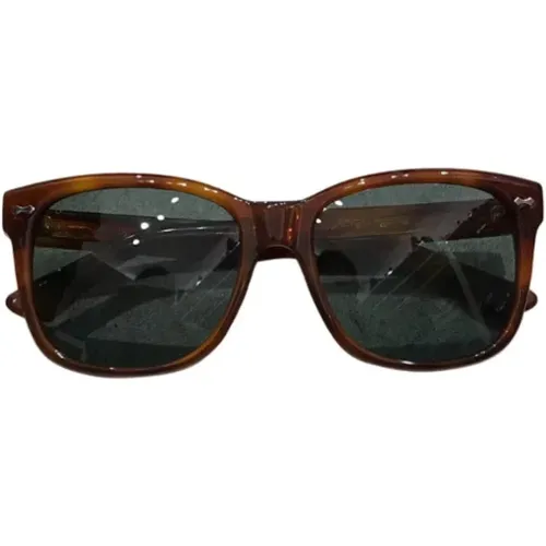 Pre-owned Accessories, female, , Size: ONE SIZE Pre-owned Plastic sunglasses - Gucci Vintage - Modalova