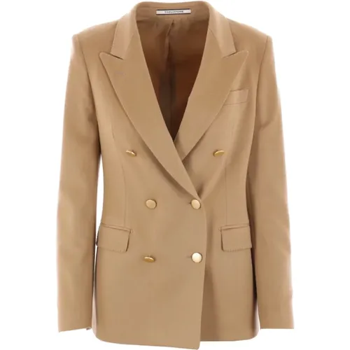 Double-Breasted Cashmere Jacket , female, Sizes: S, M, XS, L - Tagliatore - Modalova