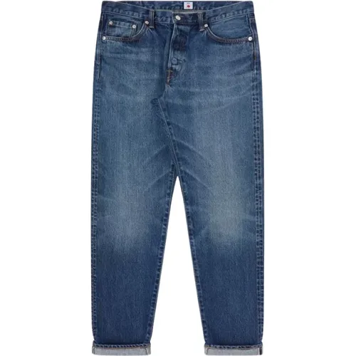 Regular Tapered Dark Wash Denim Jeans , male, Sizes: W32, W36, W29, W30, W31, W34, W33 - Edwin - Modalova