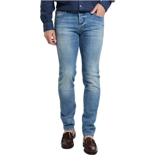 Leicht Gebrauchte Denim Jeans Slim Fit , Herren, Größe: W32 - Roy Roger's - Modalova