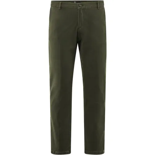 Chinos, male, , Size: W31 Slim Fit Cotton Stretch Twill Pants - BomBoogie - Modalova