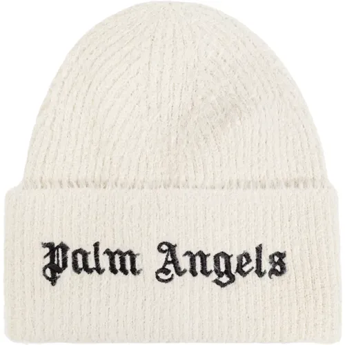 Cap with embroidered logo , female, Sizes: ONE SIZE - Palm Angels - Modalova