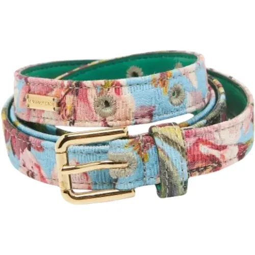 Pre-owned Fabric belts , female, Sizes: ONE SIZE - Dolce & Gabbana Pre-owned - Modalova