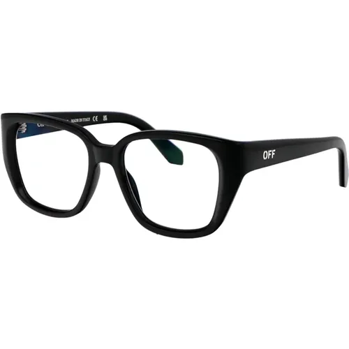 Stylish Optical Style 63 Glasses , unisex, Sizes: 51 MM - Off White - Modalova