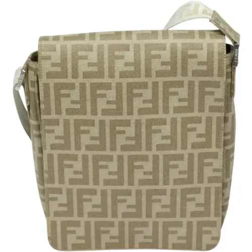 Pre-owned Cross Body Bags, female, , Size: ONE SIZE Pre-owned Canvas fendi-bags - Fendi Vintage - Modalova