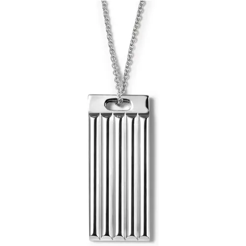 Necklaces, unisex, , Size: ONE SIZE Ribbed Necklace - Le Gramme - Modalova