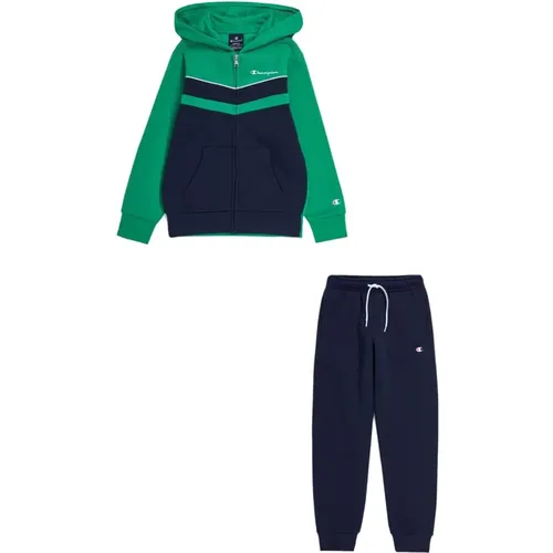 Long Sleeve Sporty Inspired Kids Jumpsuit , male, Sizes: XL, L, M - Champion - Modalova