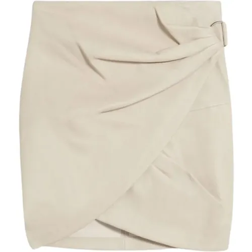 Soroya Leather Mini Skirt , female, Sizes: XS - IRO - Modalova