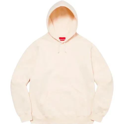 Beaded Hooded Sweatshirt Natural , male, Sizes: S, L, XL, M - Supreme - Modalova