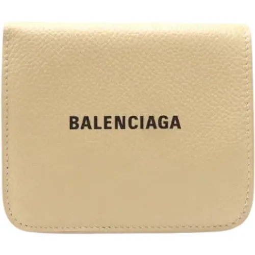 Pre-owned Wallets, female, , Size: ONE SIZE Pre-owned Leather wallets - Balenciaga Vintage - Modalova