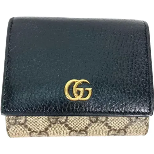 Pre-owned Wallets, female, , Size: ONE SIZE Pre-owned Leather wallets - Gucci Vintage - Modalova