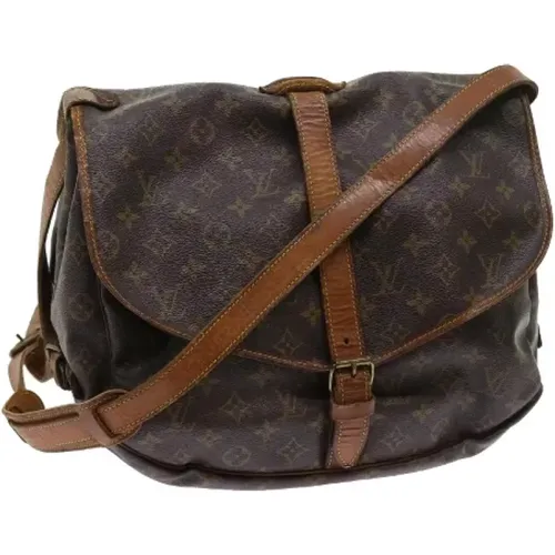 Pre-owned Canvas shoulder-bags , female, Sizes: ONE SIZE - Louis Vuitton Vintage - Modalova