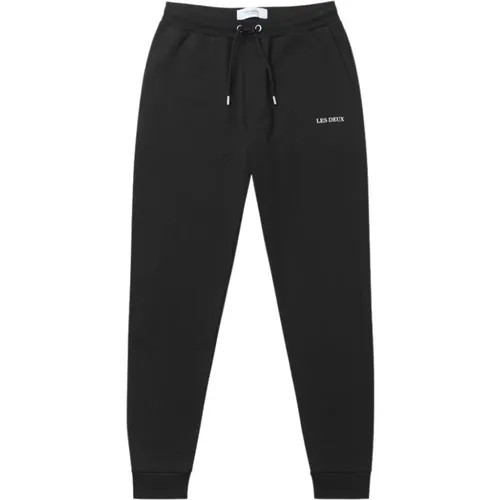 Lens Sweatpants , male, Sizes: S, L, XL - Les Deux - Modalova