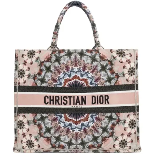 Pre-owned Tote Bags, female, , Size: ONE SIZE Pre-owned Canvas dior-bags - Dior Vintage - Modalova