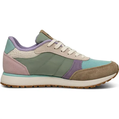 Innovative Design Sneakers with Cool Color Details , female, Sizes: 3 UK - Woden - Modalova