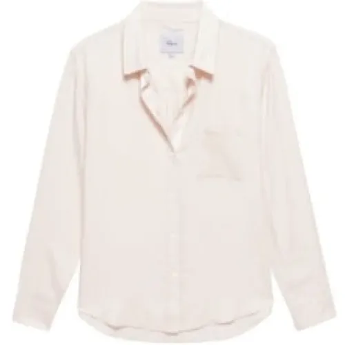 Rose Hunter Shirt in Plain Rose , female, Sizes: S, M - Rails - Modalova