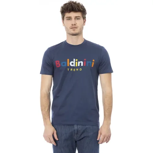 Kurzarm Rundhals T-Shirt Baldinini - Baldinini - Modalova