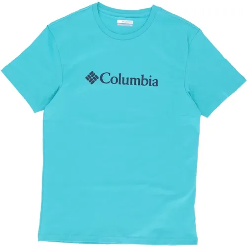 Basic Logo Tee Bright Aqua Herren - Columbia - Modalova